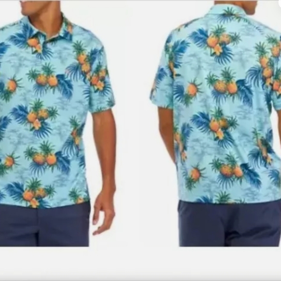 Men's Tommy Bahama Palm Desert Pina Isle Golf Pro Shirt - Picture 6 of 10